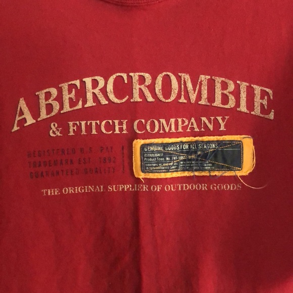 Vintage A&F distressed t-shirt - Picture 2 of 4